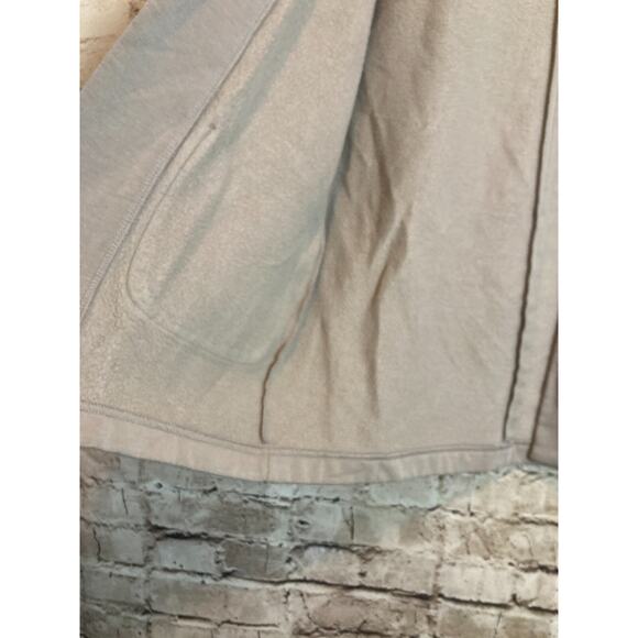 Free Fly Sweater Womens Small Bamboo Gray Open Front Cardigan Pockets Capsule - Picture 13 of 13